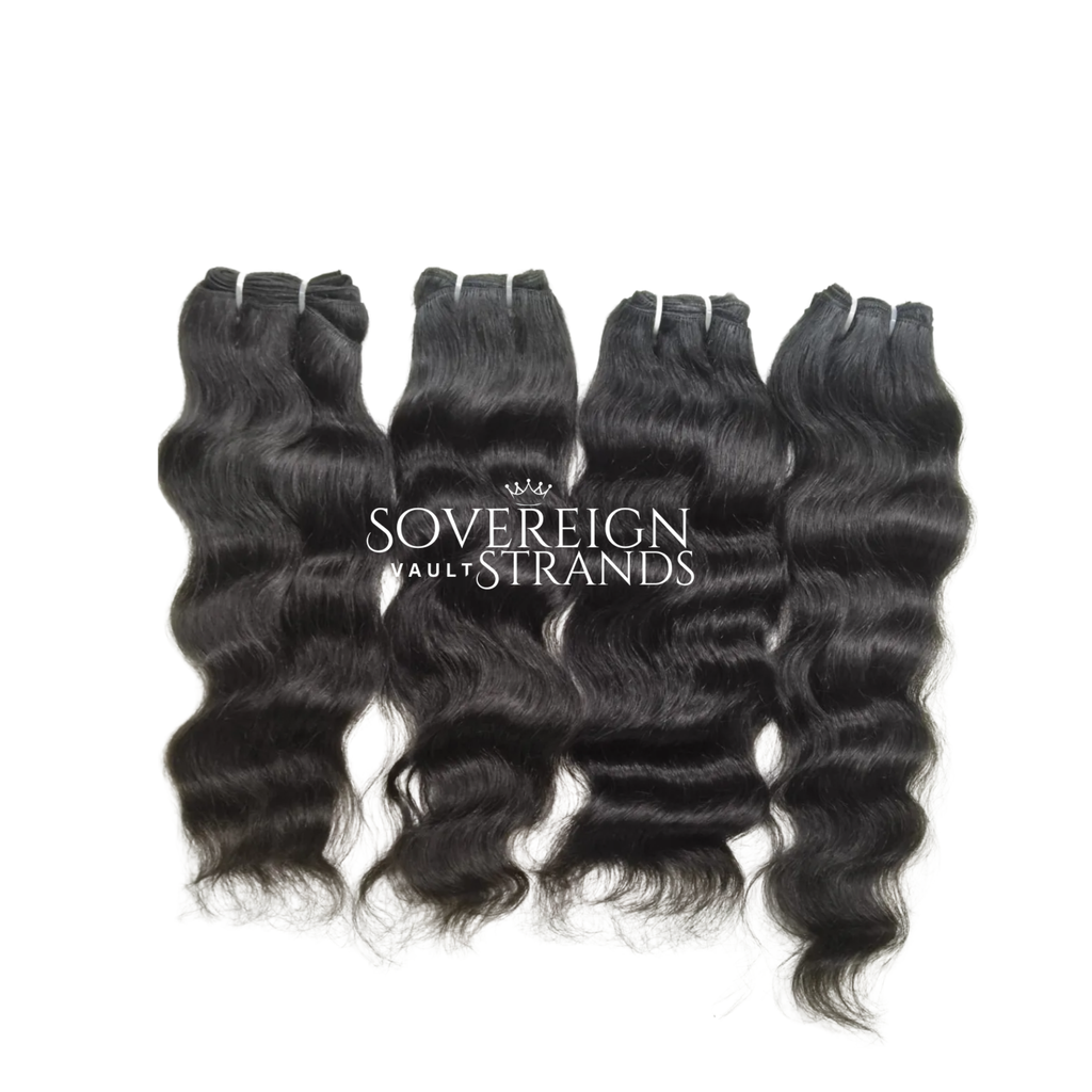 Raw Indian Natural Wave