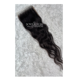 Raw Indian HD Straight Closure