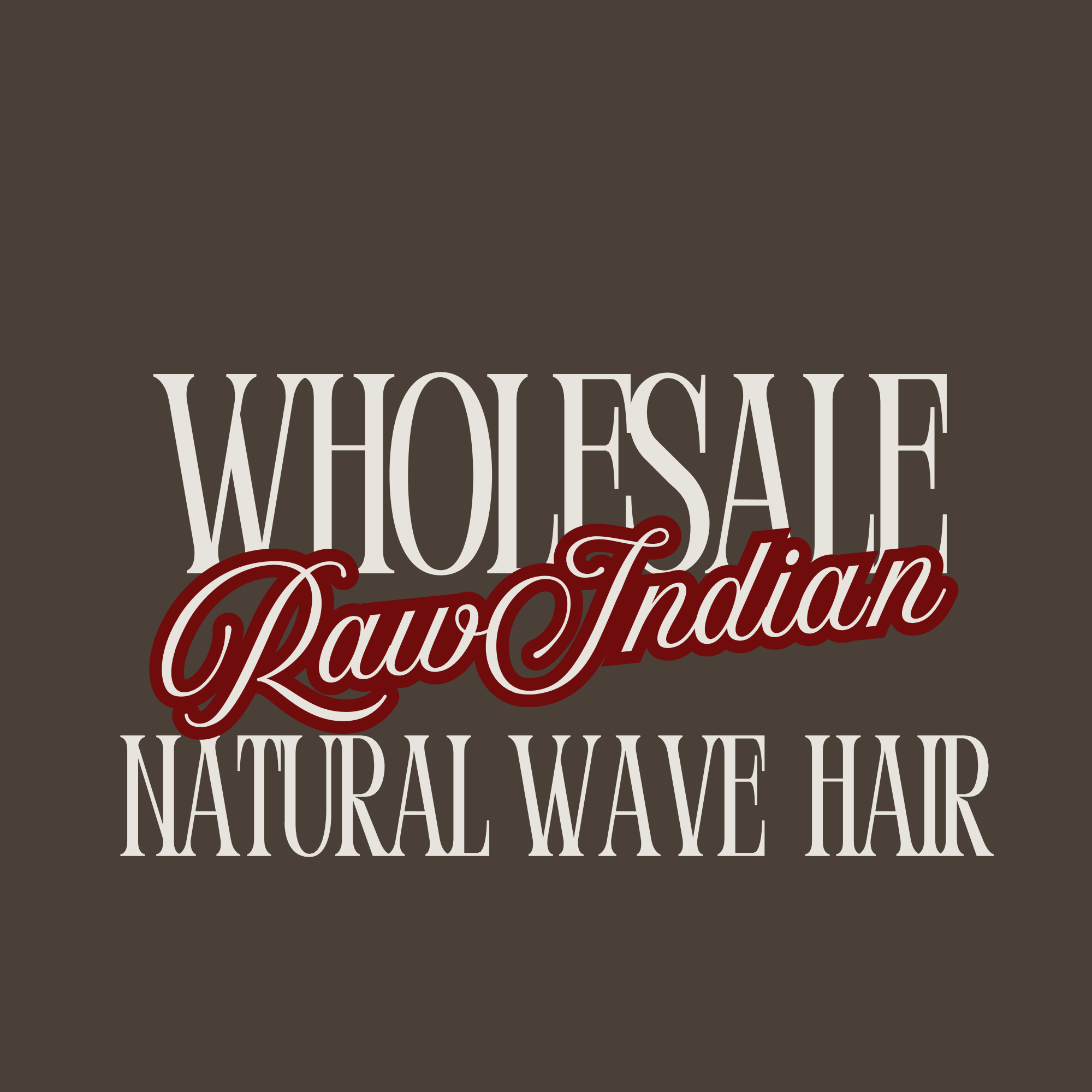 Wholesale Raw Indian Natural Wave Hair